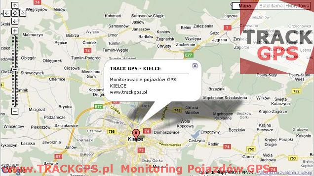 Monitorowanie GPS Kielce